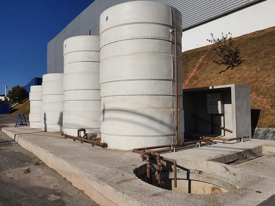 Estação tratamento de esgoto sanitário JR Ambiental