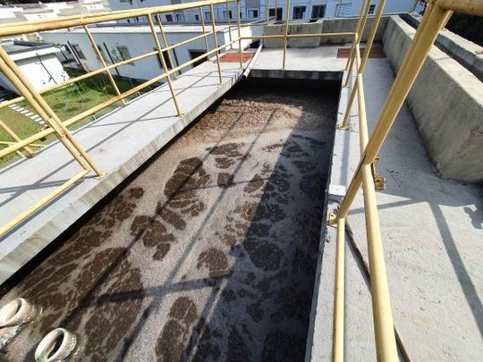 Estação tratamento de esgoto sanitário JR Ambiental