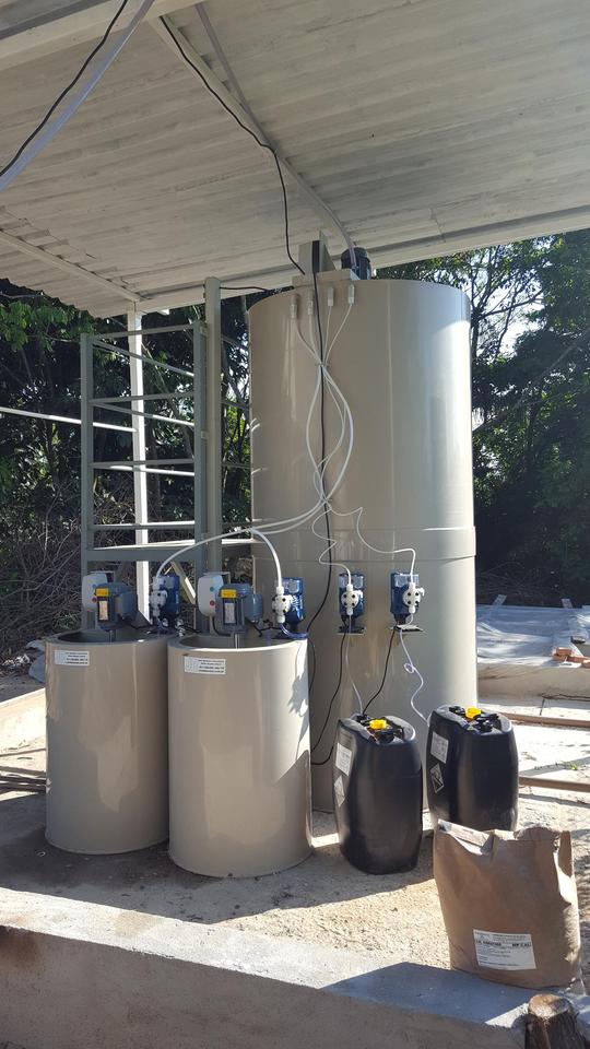 Estação tratamento de efluentes JR Ambiental