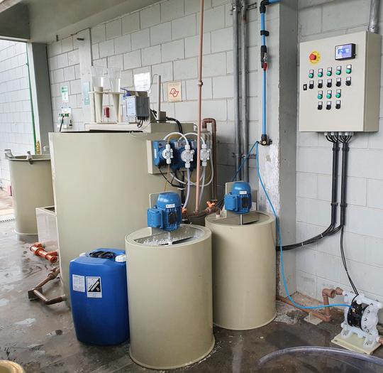 Estação tratamento de efluentes JR Ambiental