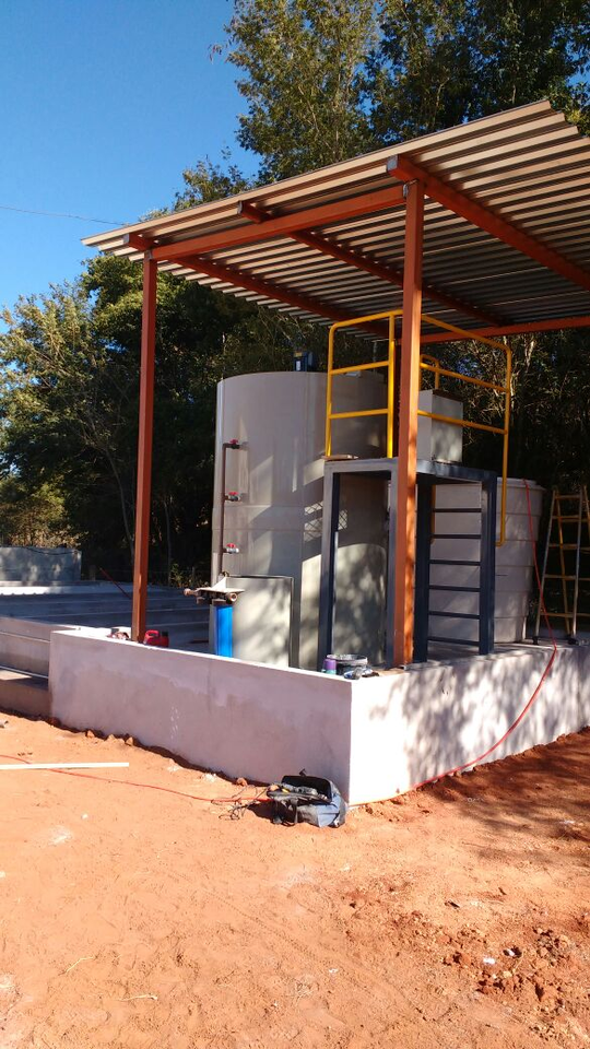 Estação tratamento de efluentes JR Ambiental