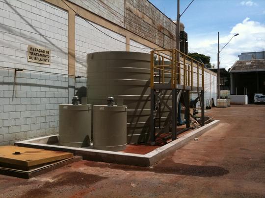 Estação tratamento de efluentes JR Ambiental