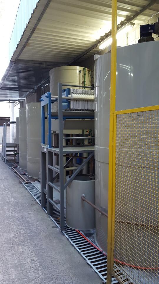 Estação tratamento de efluentes JR Ambiental